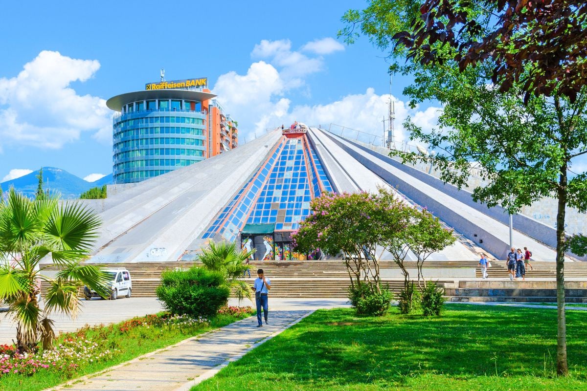 Pyramid of Tirana, Albania