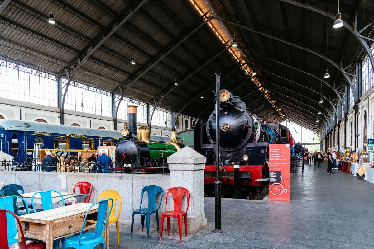 Railway Museum in Madrid