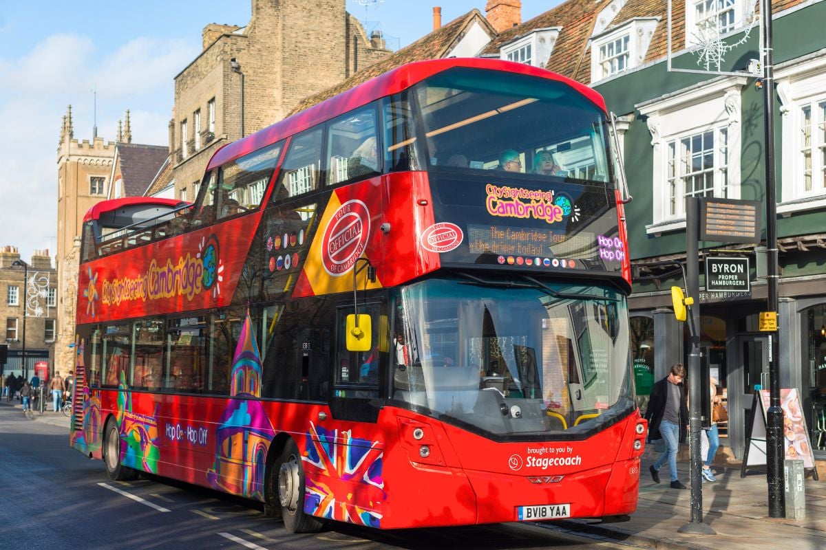 bus tours in Cambridge