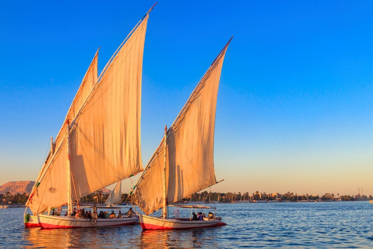 sailing felucca tours in Luxor