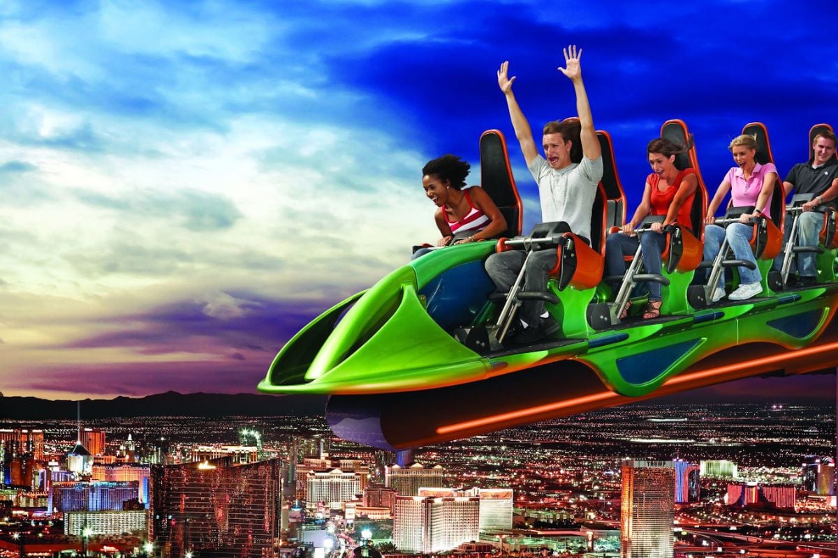 thrill rides, Las Vegas