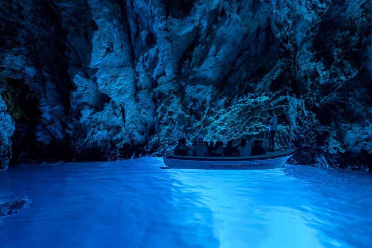 Blue Cave, Croatia
