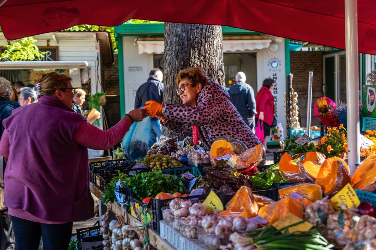 City Farmer’s Market (Tržnica), Pula