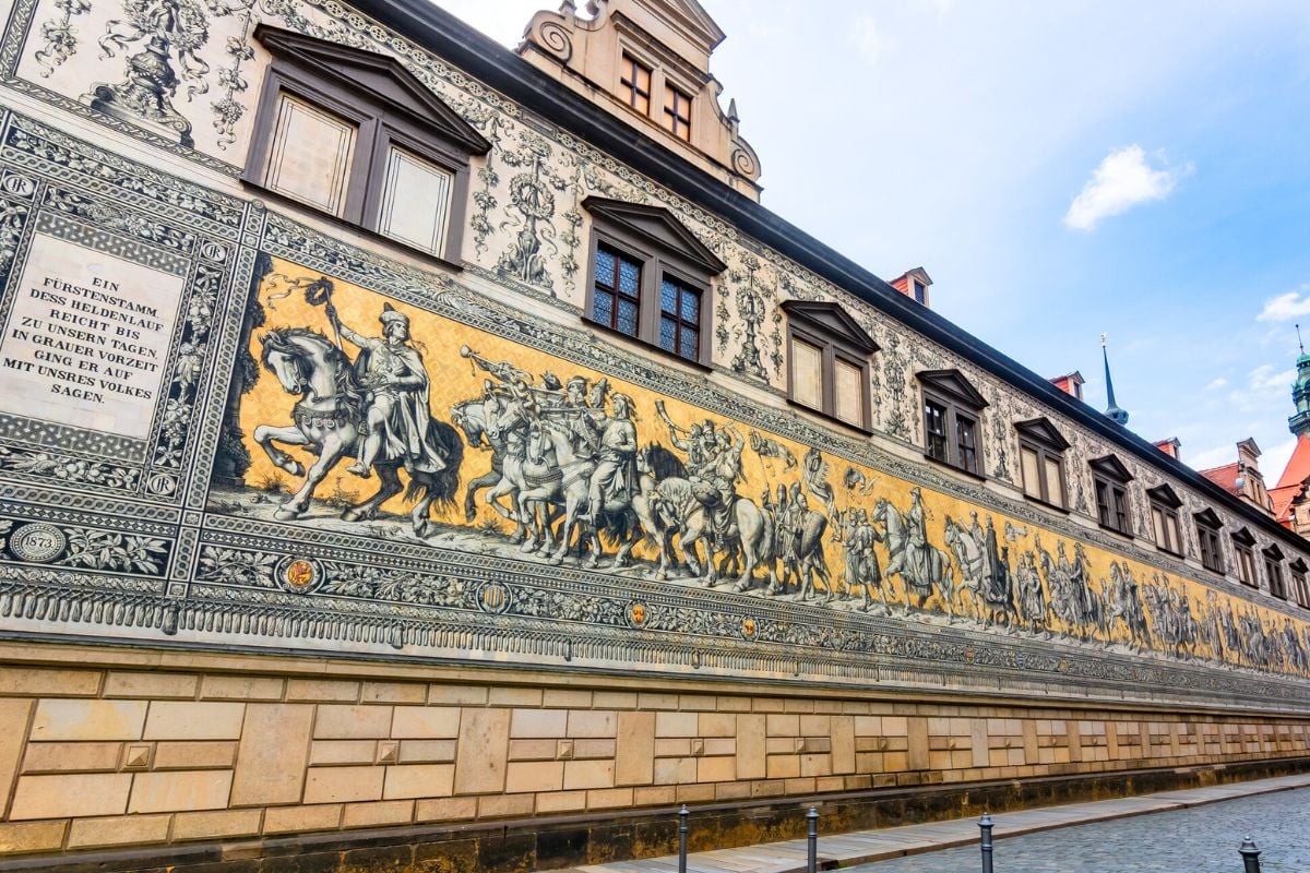 Georgentor and the Procession of Princes, Dresden