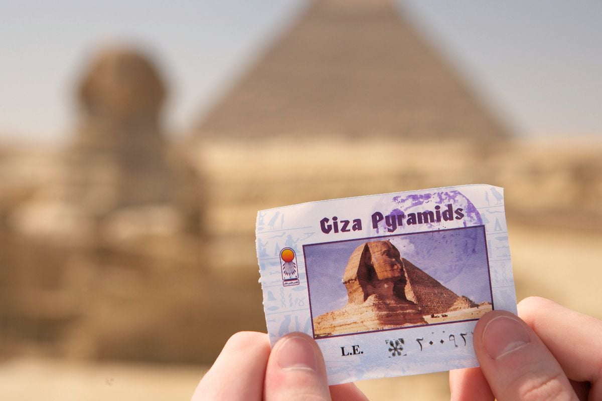 Giza Pyramids tickets cost