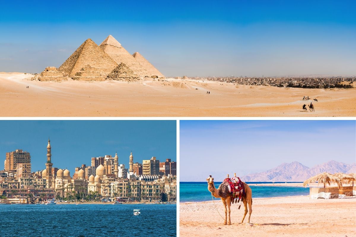Giza Pyramids tours departing from other cities in Egypt