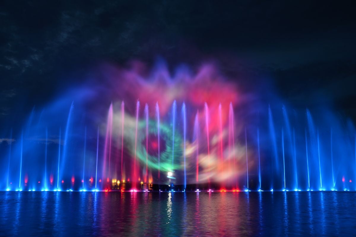 Multimedia Fountain Shows, Wroclaw