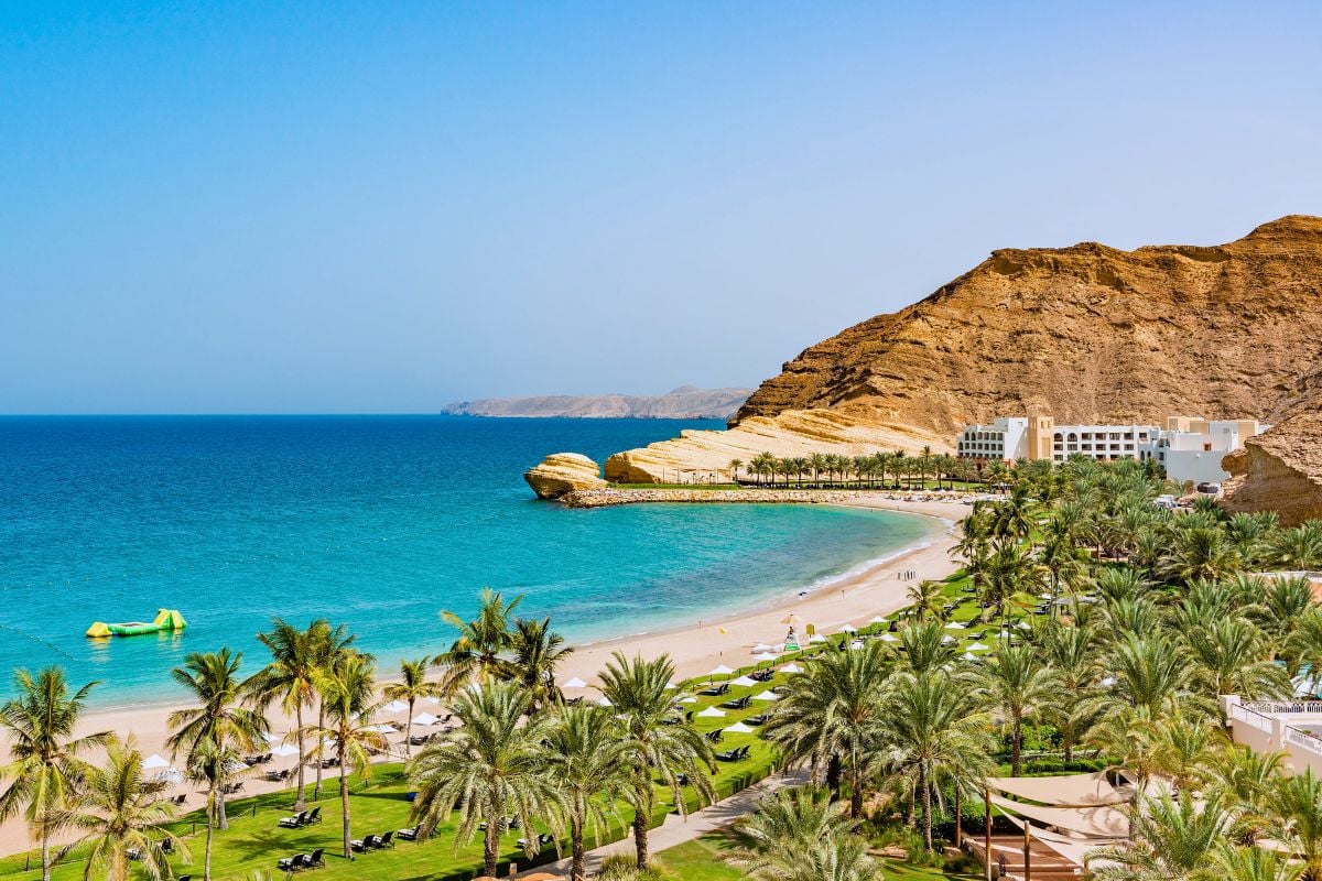 best beaches in Muscat