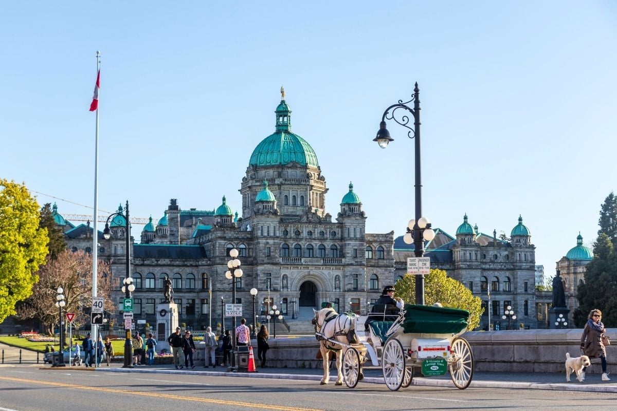 carriage ride, Victoria, BC