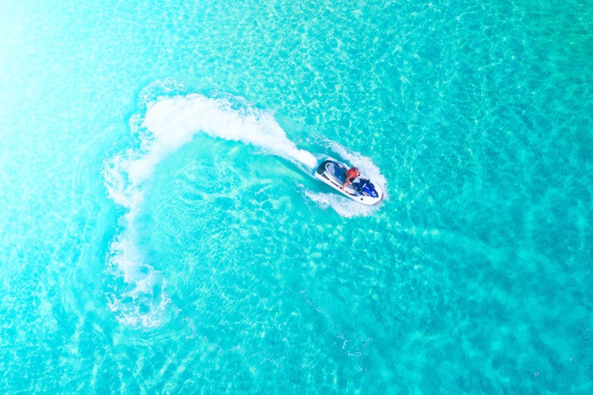jet ski in Grand Cayman, Cayman Islands