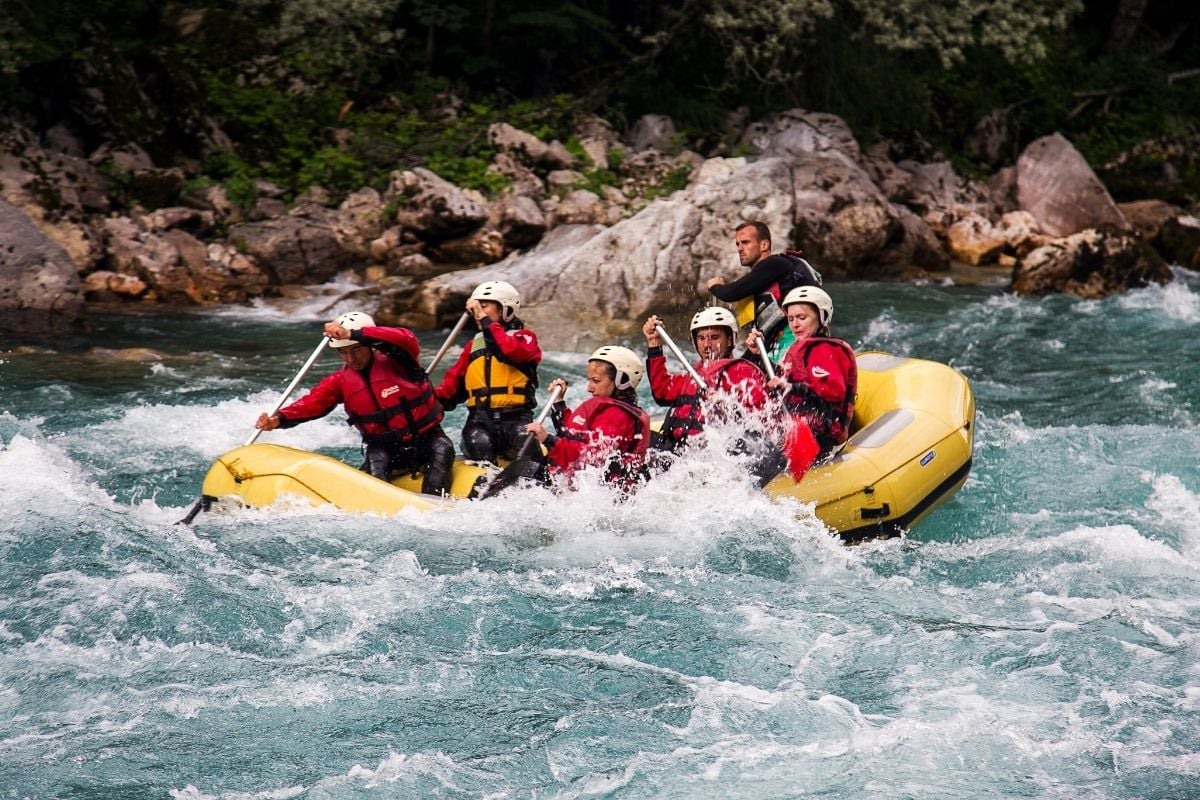 rafting in Whistler, BC