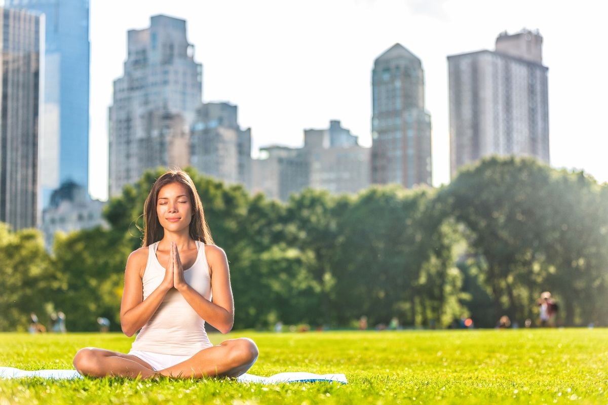 yoga in New York City