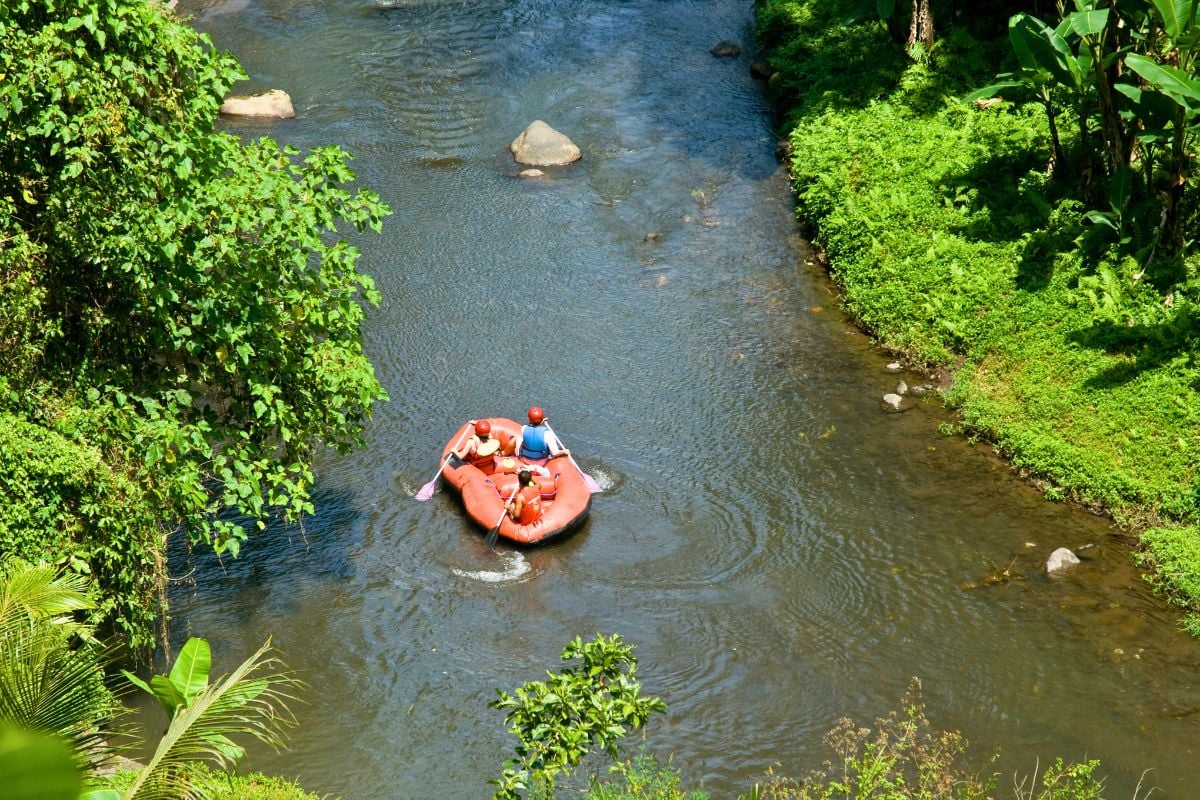 Fiume, rafting in acque bianche Bali