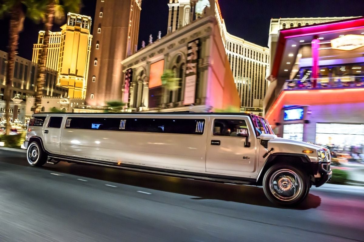 Giro in limousine a Las Vegas