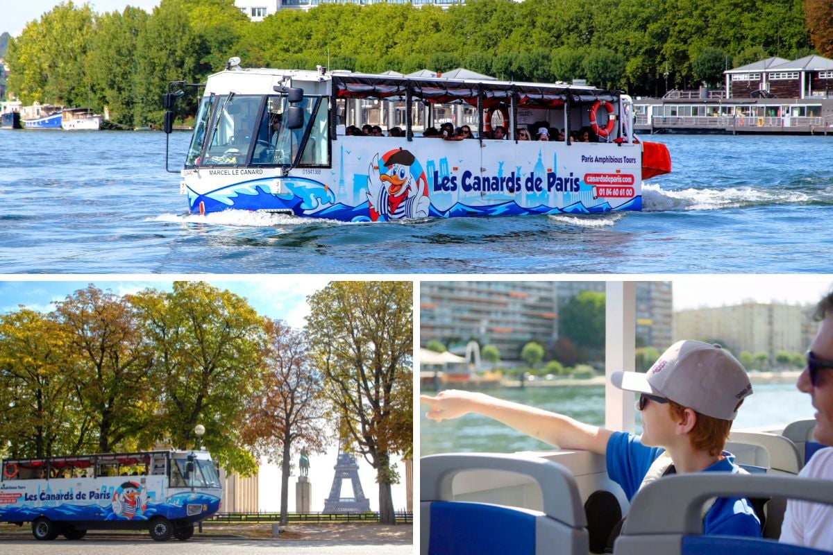 Les Canards de Paris Sightseeing Tour