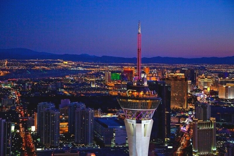 Stratosphere-Observation-Deck- Las Vegas