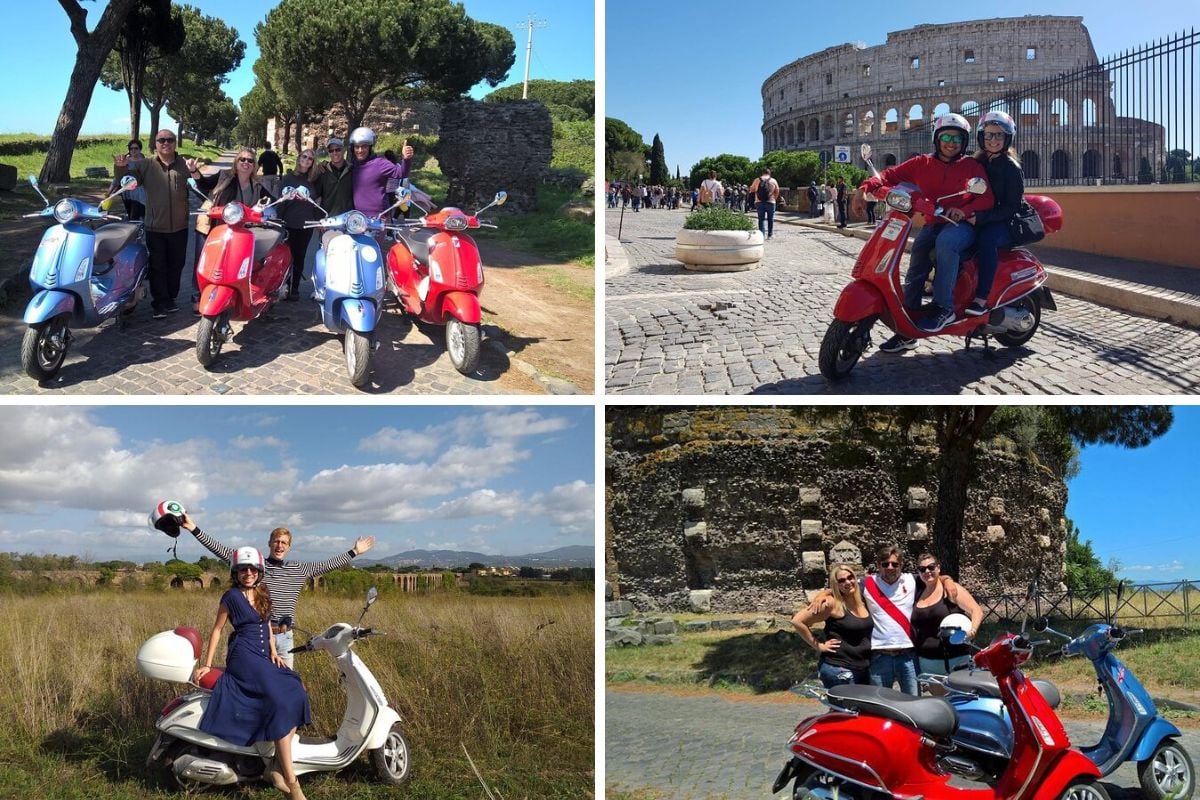 Appian Way Vespa Rome Tour