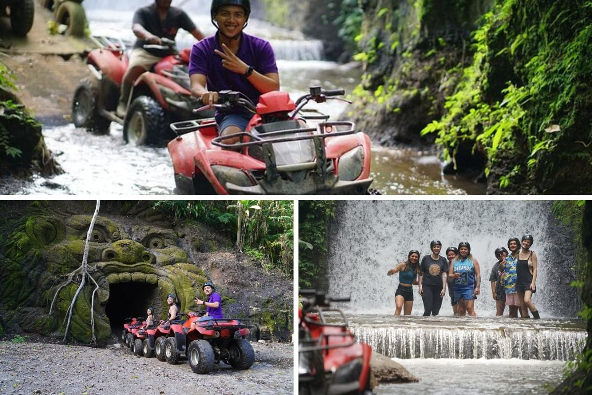 Bali ATV Quad Bike Pass by Gorilla Cave and Highlight of Ubud with All-inclusive