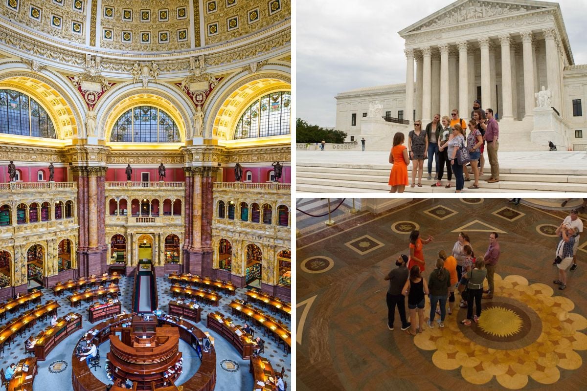 Capitol Hill & Library of Congress Highlights Walking Tour, Washington DC