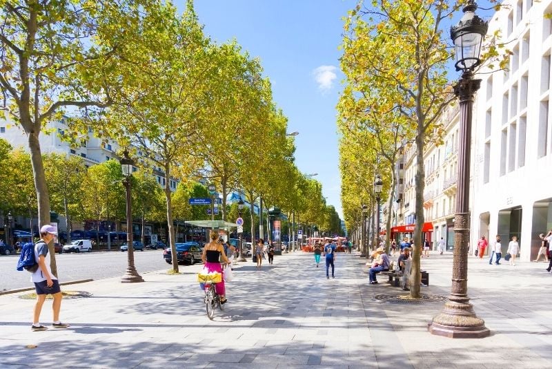 Champs Elysees Parijs