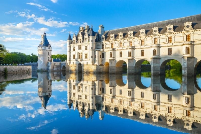 Chateau Chenonceau in de Loirevallei Frankrijk