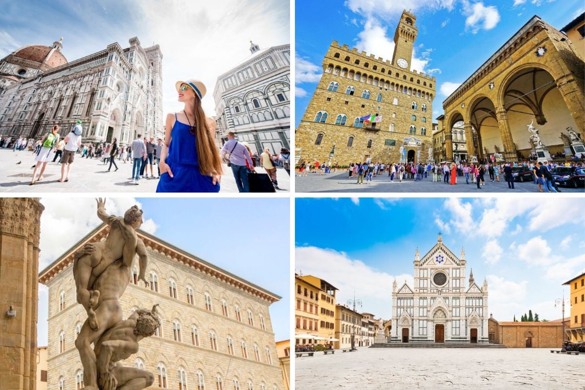 Florence city highlights guided walking tour