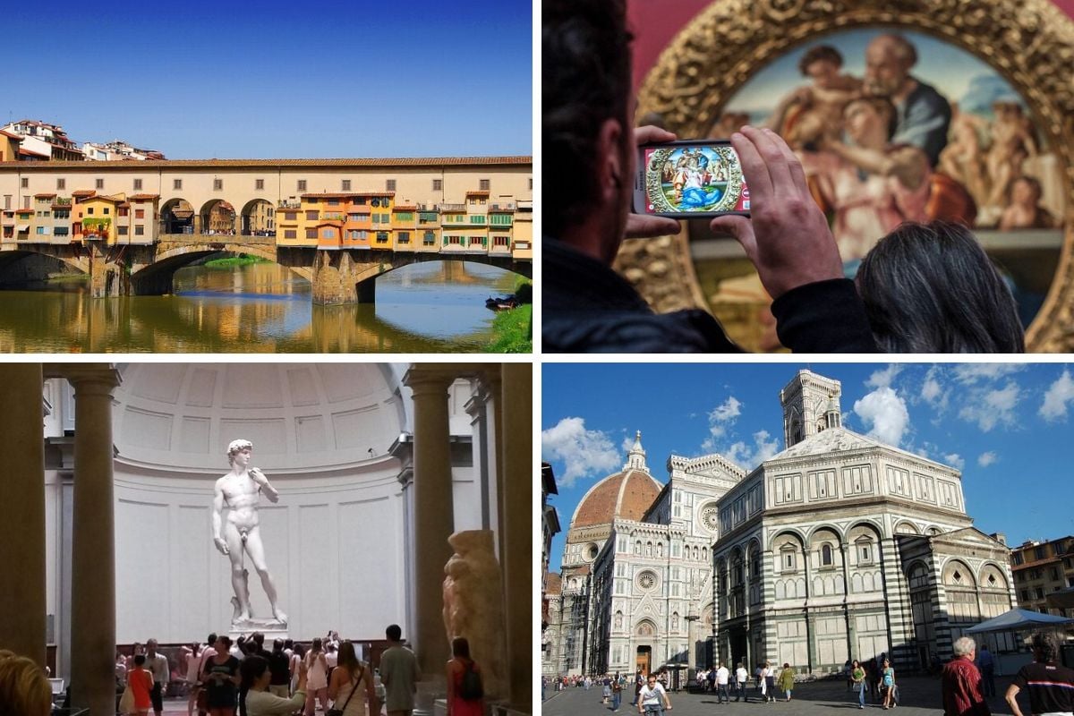 Florence city tour Renaissance and Medieval visit, Accademia, Uffizi & Lunch