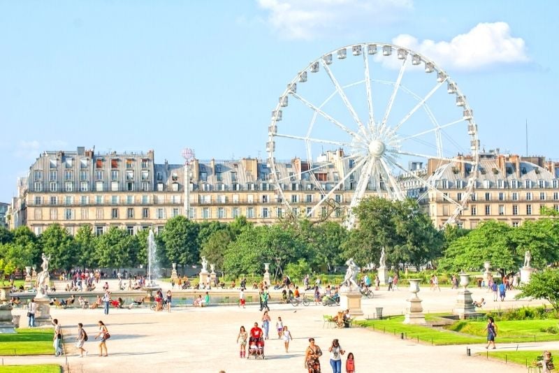 Le Jardin Des Tuileries Parijs