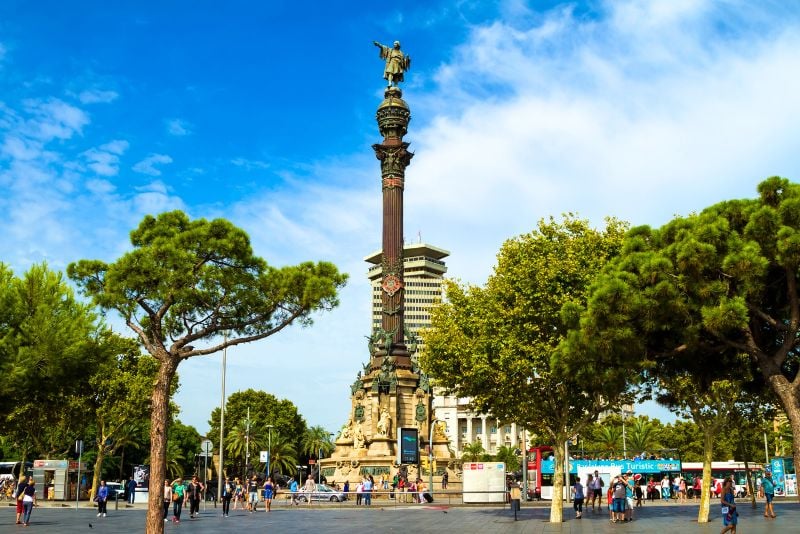 Monument van Columbus, Barcelona