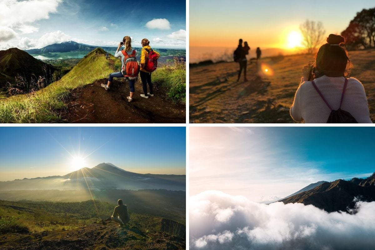Mount Batur sunrise hike and rice terraces