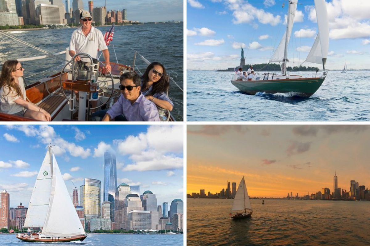 Private sailing charters by Tribeca Sailing