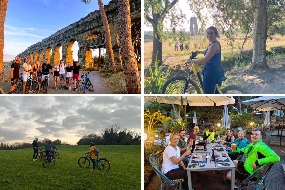 Rome, Appian Way Sunset E-Bike Tour w_ Catacombs & Aperitif