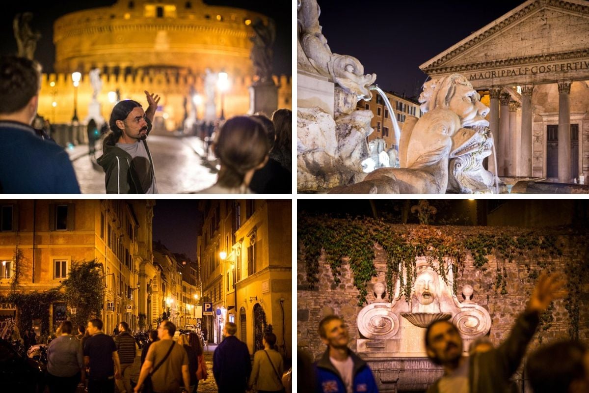 Rome by Night Walking Tour - Legends & Criminal Stories