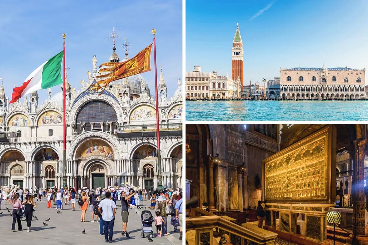 Walking Tour of Venice with Guided Tour of Doge's Palace & St. Mark's Basilica