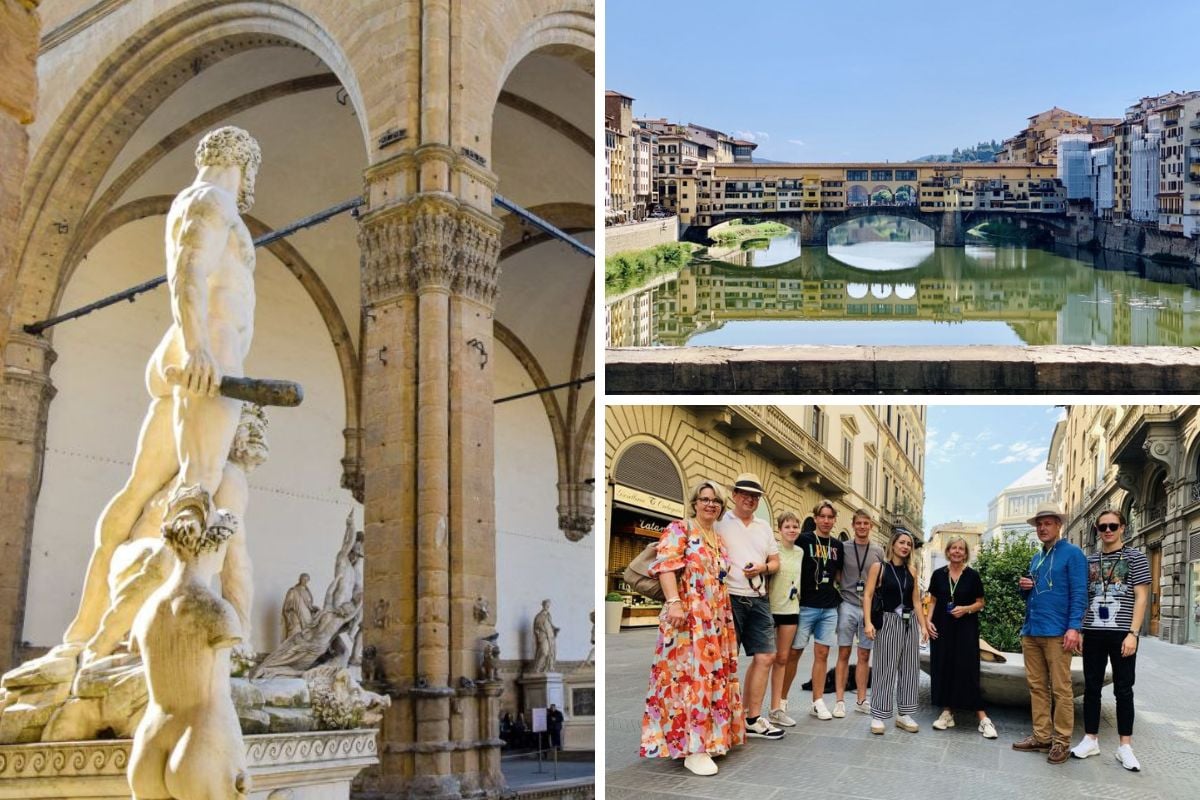 guided walking tour in Florence