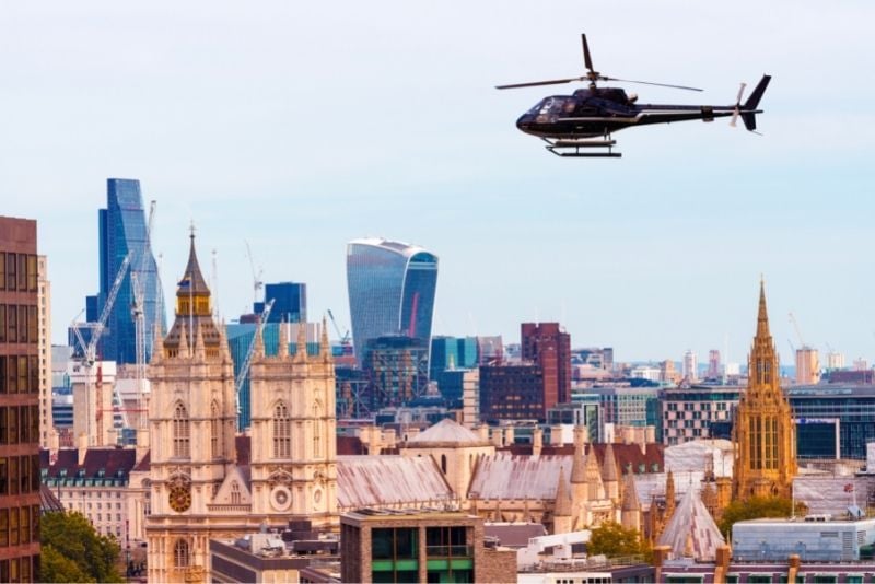 Helikoptervlucht over Londen
