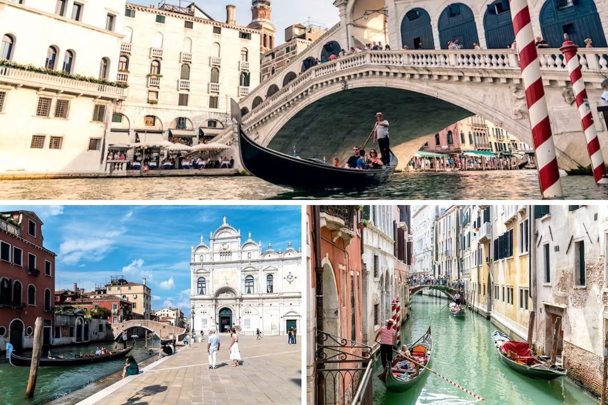 Private gondola tour in Venice off the beaten track