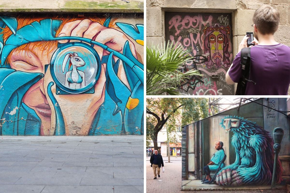 Barcelona: Raval street art and graffiti walking tour