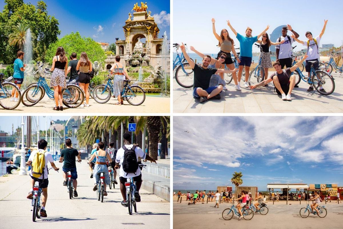 Beach Bike Tour Barcelona