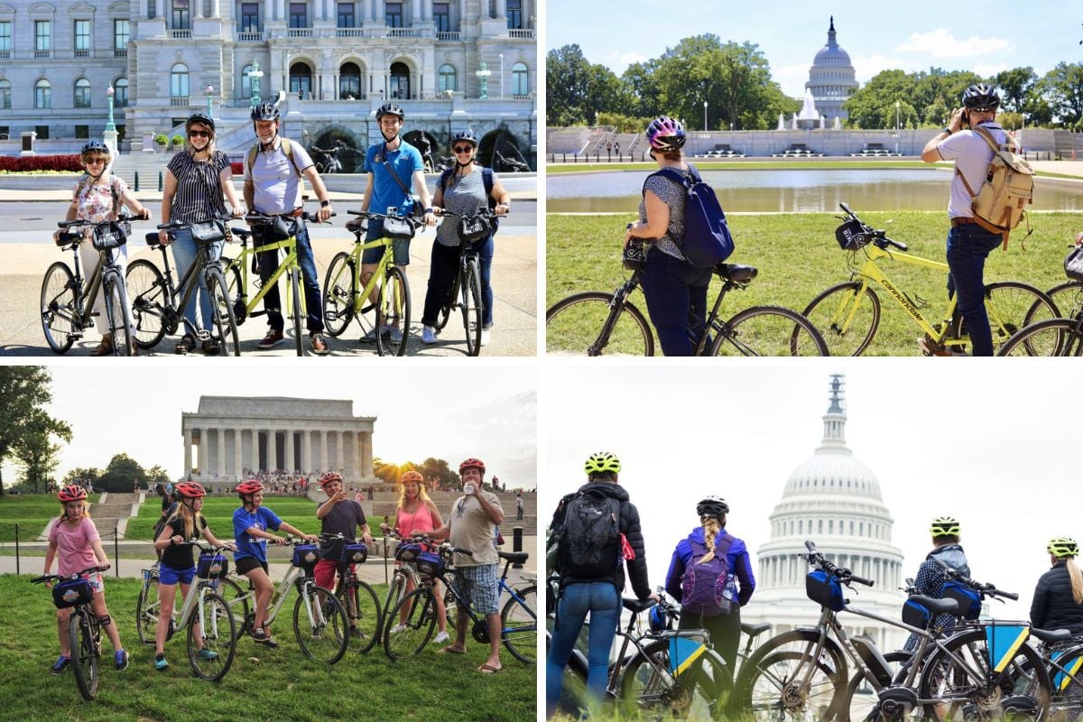 Bike Tour - Capitol Hill, Lincoln Memorial, National Mall