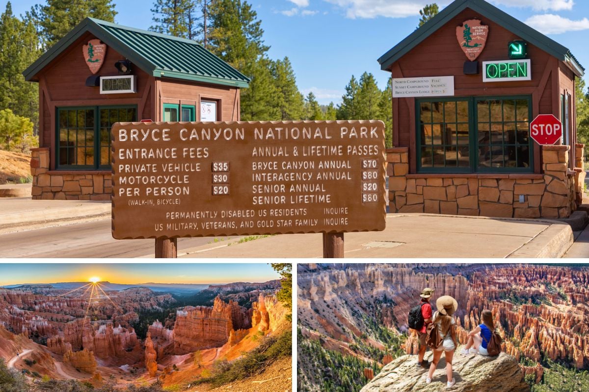 Bryce Canyon tickets cost