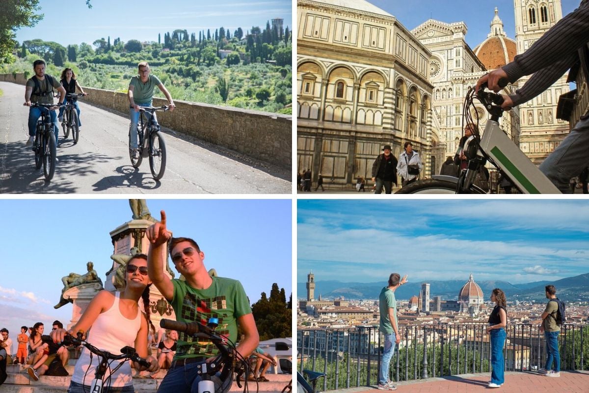 Florence Hills electric bike tour with amazing views and delicious gelato