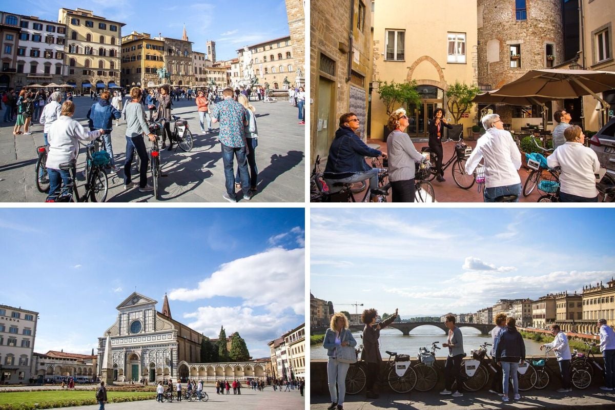 Florence vintage bike tour featuring gelato tasting