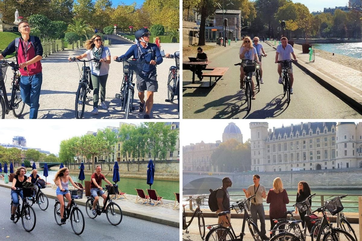 Paris charming nooks and crannies bike tour