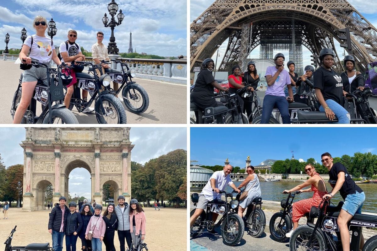 Paris sightseeing family friendly guided electric bike tour