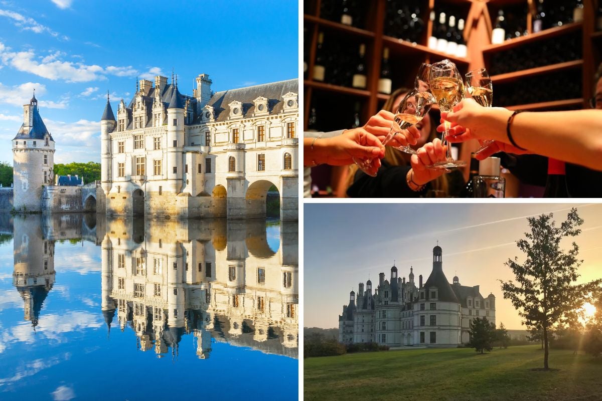 Premium Tour From Paris to Loire Valley Castles Chambord, Chenonceau, & Amboise + Wine Tasting