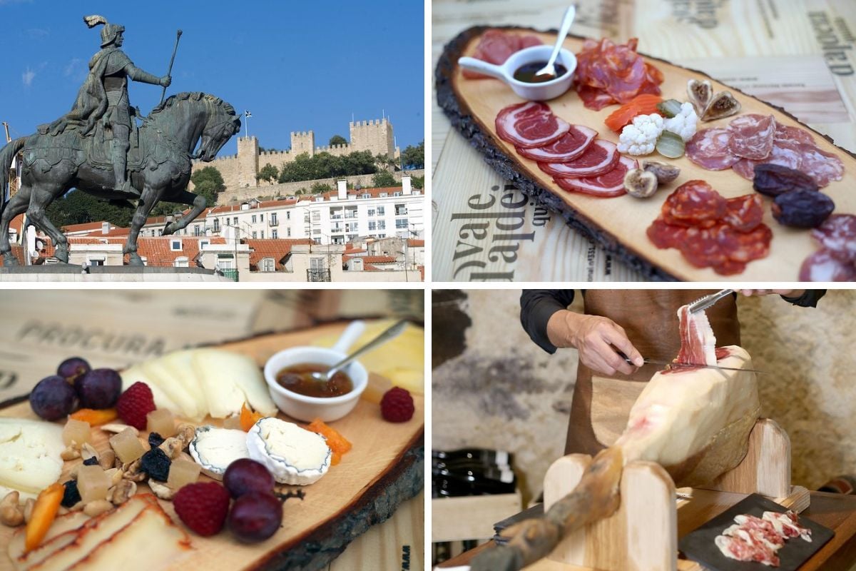 Private Lisbon Walking Tour with Premium Port Wine and Tapas Tasting