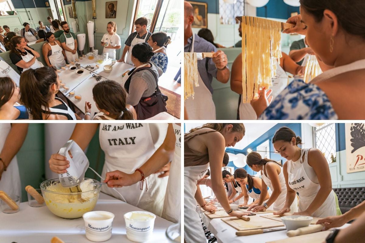 Rome Make Your Own Fettuccine and Tiramisù Cooking Class