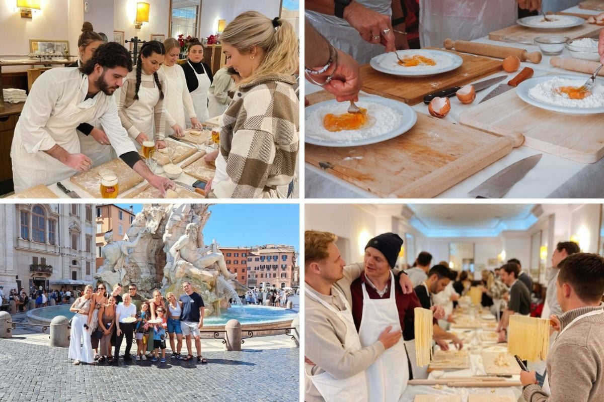 Rome Piazza Navona Pasta-Making Cooking Class