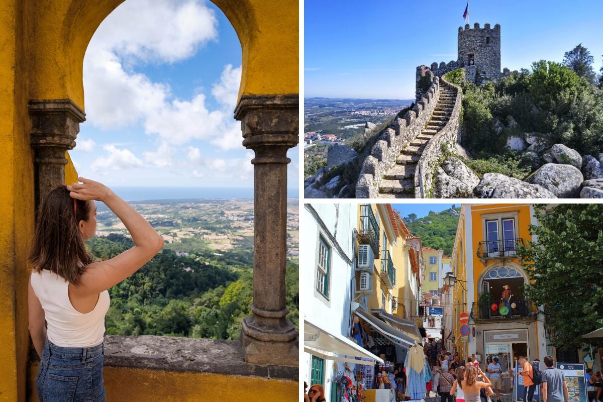 Sintra: Walking Tour with Palace, Castle, and Old Town Visit